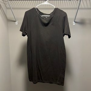 Volcom Olive Green T-Shirt Dress in Size Small